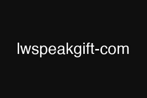 lwspeakgift-com