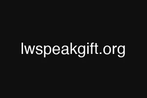 lwspeakgift.org